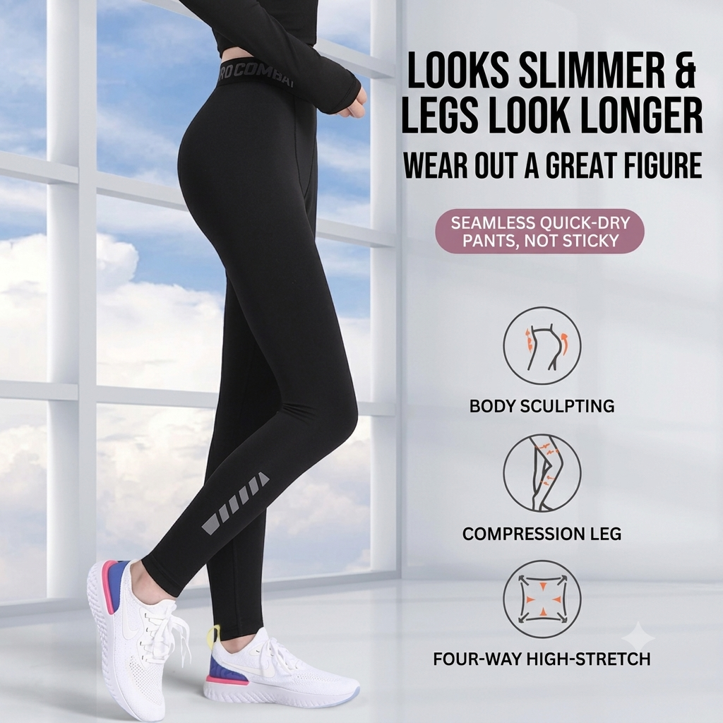 Women Leggings Quick-Dry - Image 4