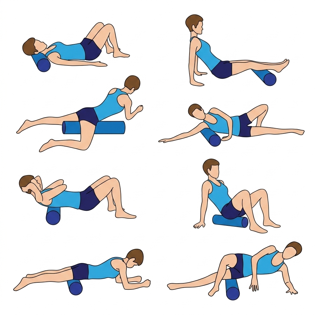 Foam Roller Exercise Back Muscle 13'' - Image 3