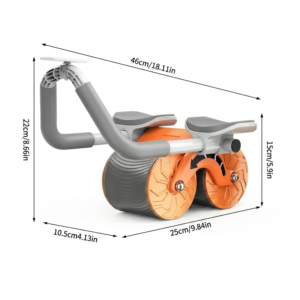 Ab Wheel Roller Automatic Rebound - Image 3