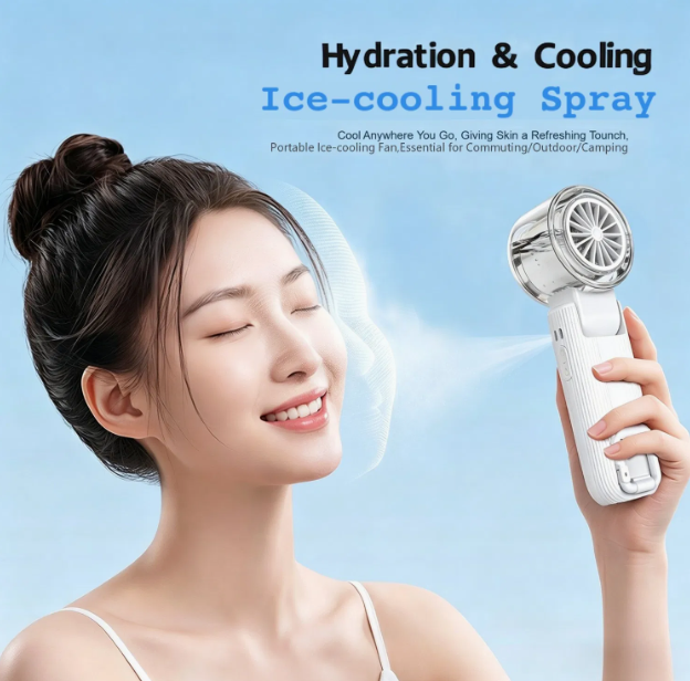 Foldable Mini Handheld Fan Dual Mode - Image 4